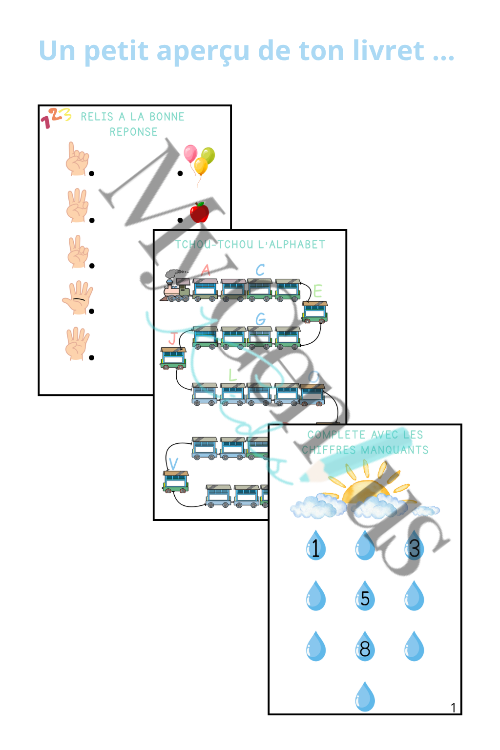 Livret dâapprentissage 4-6 ans