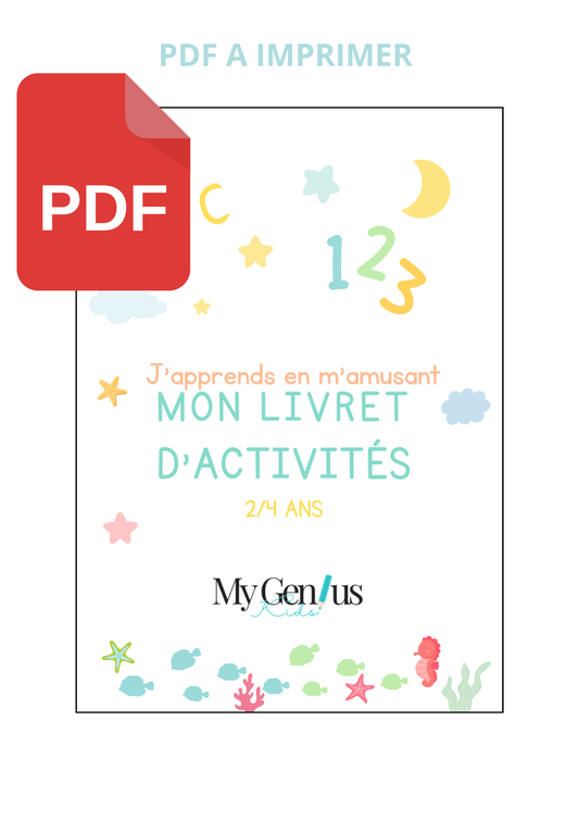 PDF Livret d’apprentissage 2-4 ans - PDF À IMPRIMER