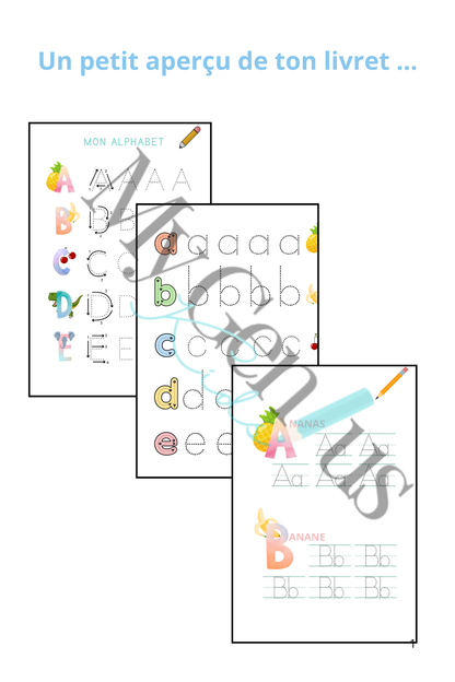 Livret Alphabet