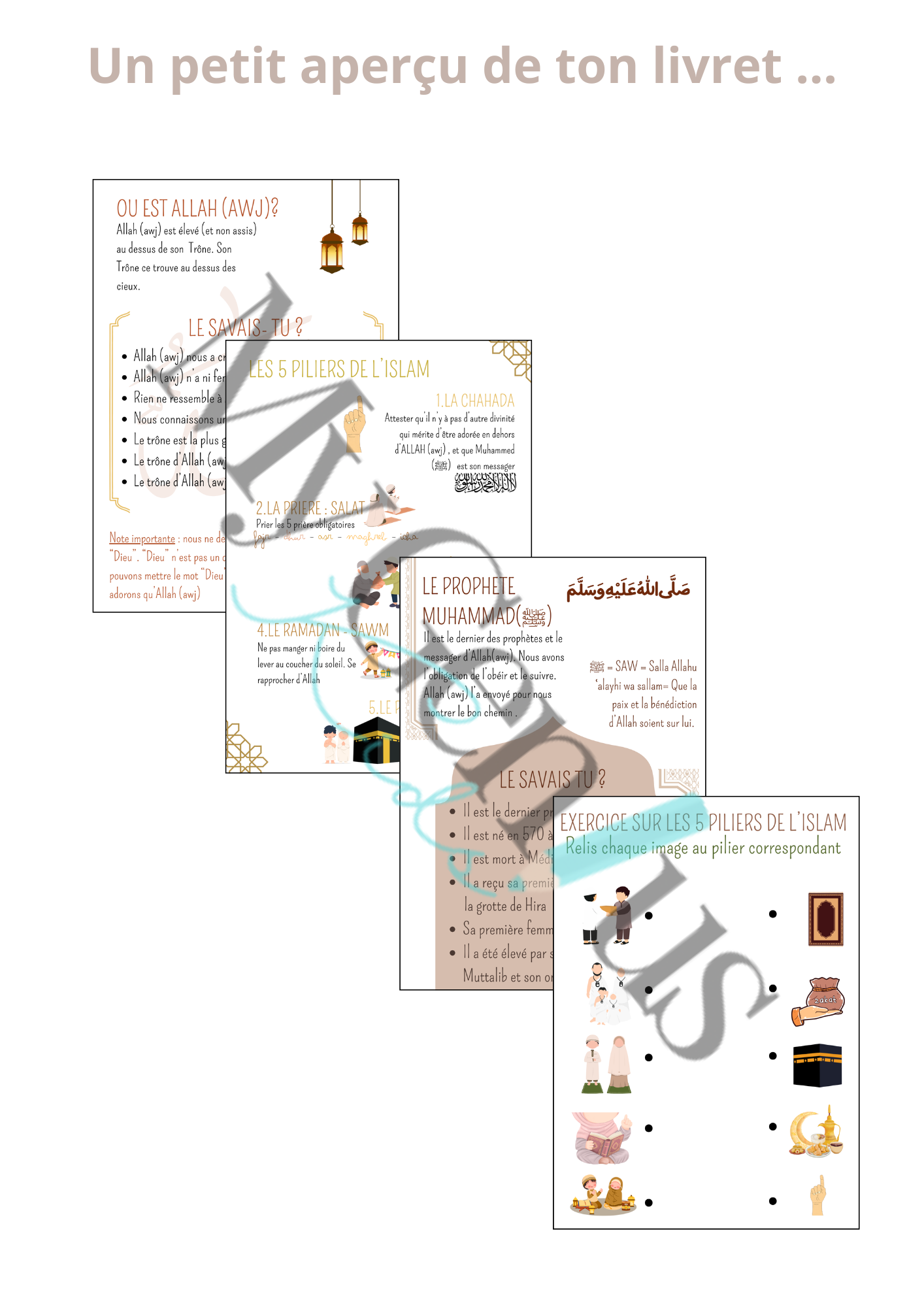 PDF Livret Islam Parents-Enfants