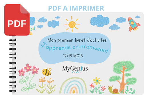 PDF Livret d’apprentissage 12-18 mois format PDF à imprimer